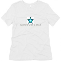 Ladies Relaxed Fit Super Soft Triblend Tee