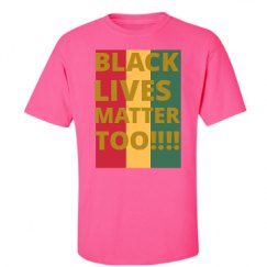 Unisex Ultra Cotton Safety Neon Crewneck Tee