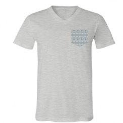 Unisex V-Neck Jersey Tee