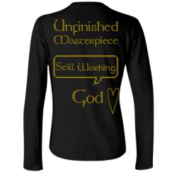 Ladies Relaxed Fit Basic Long Sleeve Tee