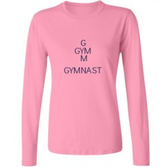 Ladies Relaxed Fit Basic Long Sleeve Tee