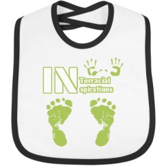 Infant Contrast Trim Bib