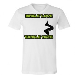 Unisex V-Neck Jersey Tee