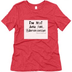 Ladies Relaxed Fit Super Soft Triblend Tee