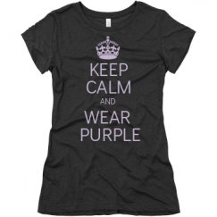 Ladies Slim Fit Super Soft Triblend Tee
