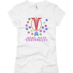 Ladies Slim Fit Basic Promo Jersey Tee