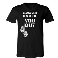 Unisex V-Neck Jersey Tee