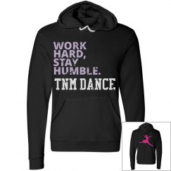 Distressed Work Hard Stay Humble Hoodie - BK/LAV/WH/PK