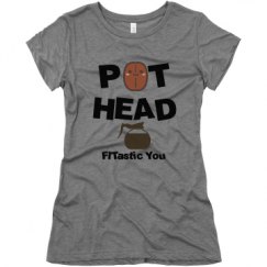 Ladies Slim Fit Super Soft Triblend Tee