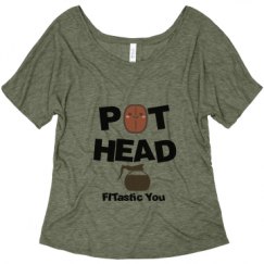 Ladies Flowy Slouchy Tee