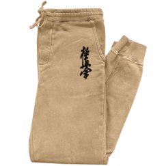 Pigment-Dyed Fleece Pants