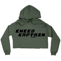 Cheer Captain Crop Hoodie 