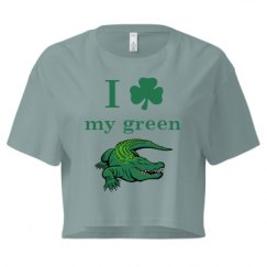 Ladies Festival Cali Crop Top Tee