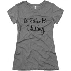 Ladies Slim Fit Super Soft Triblend Tee