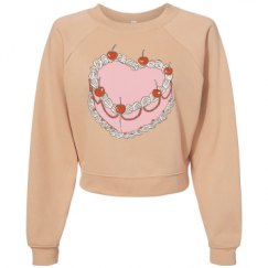 Women's Raglan Pullover Fleece