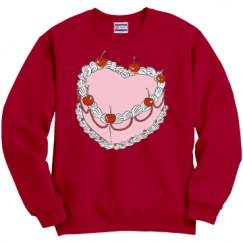 Unisex Film and Foil Crewneck Sweatshirt