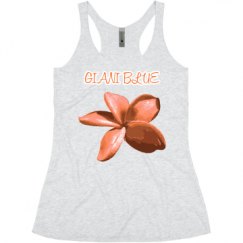Ladies Slim Fit Super Soft Racerback Triblend Tank