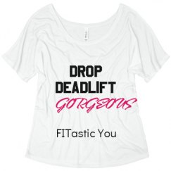 Ladies Flowy Slouchy Tee