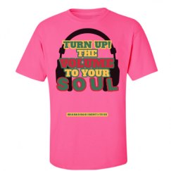 Unisex Ultra Cotton Safety Neon Crewneck Tee