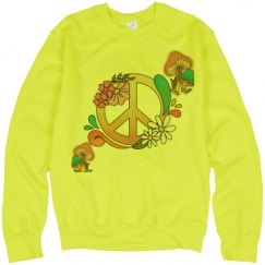 Unisex Neon Crewneck Sweatshirt