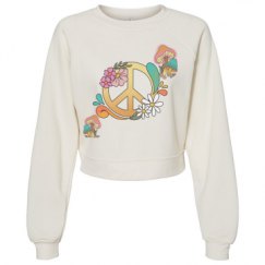 Women's Raglan Pullover Fleece