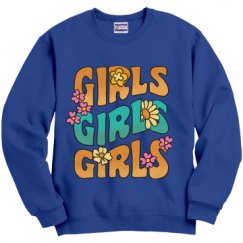 Unisex Film and Foil Crewneck Sweatshirt