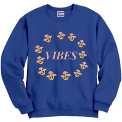 Unisex Film and Foil Crewneck Sweatshirt