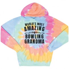 Unisex Tie-Dye Fleece Hoodie
