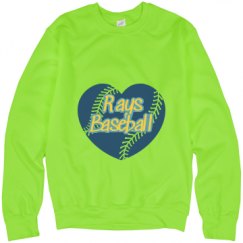 Unisex Neon Crewneck Sweatshirt