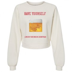 Women's Raglan Pullover Fleece