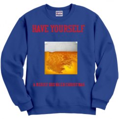 Unisex Film and Foil Crewneck Sweatshirt