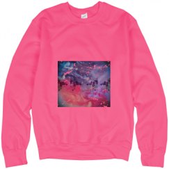 Unisex Neon Crewneck Sweatshirt