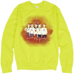 Unisex Neon Crewneck Sweatshirt