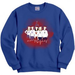 Unisex Film and Foil Crewneck Sweatshirt