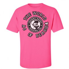 Unisex Ultra Cotton Safety Neon Crewneck Tee