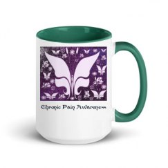 15oz Ceramic Mug with Color Inside