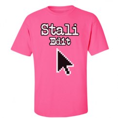 Unisex Ultra Cotton Safety Neon Crewneck Tee