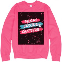 Unisex Neon Crewneck Sweatshirt