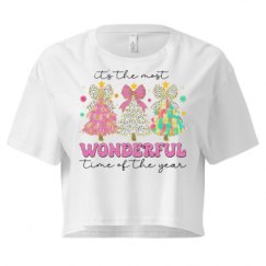 Ladies Festival Cali Crop Top Tee