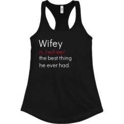 Ladies Slim Fit Racerback Tank Top