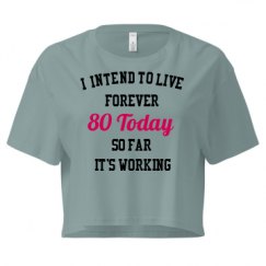 Ladies Festival Cali Crop Top Tee