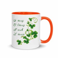 11oz Ceramic Mug with Color Inside