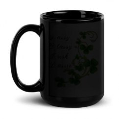 15oz Black Glossy Mug