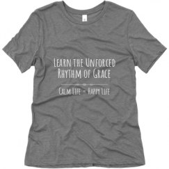 Ladies Relaxed Fit Super Soft Triblend Tee