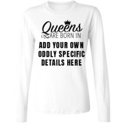 Ladies Relaxed Fit Basic Long Sleeve Tee