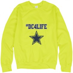Unisex Neon Crewneck Sweatshirt