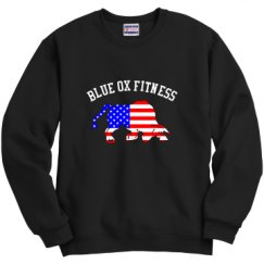 Unisex Film and Foil Crewneck Sweatshirt