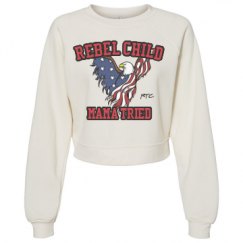 Women's Raglan Pullover Fleece