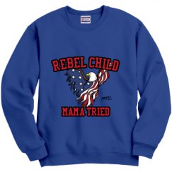 Unisex Film and Foil Crewneck Sweatshirt