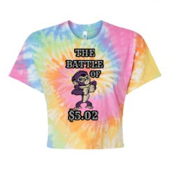 Women's Tie Dye Crop Top Tee